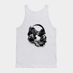 Music Nature Art Tank Top